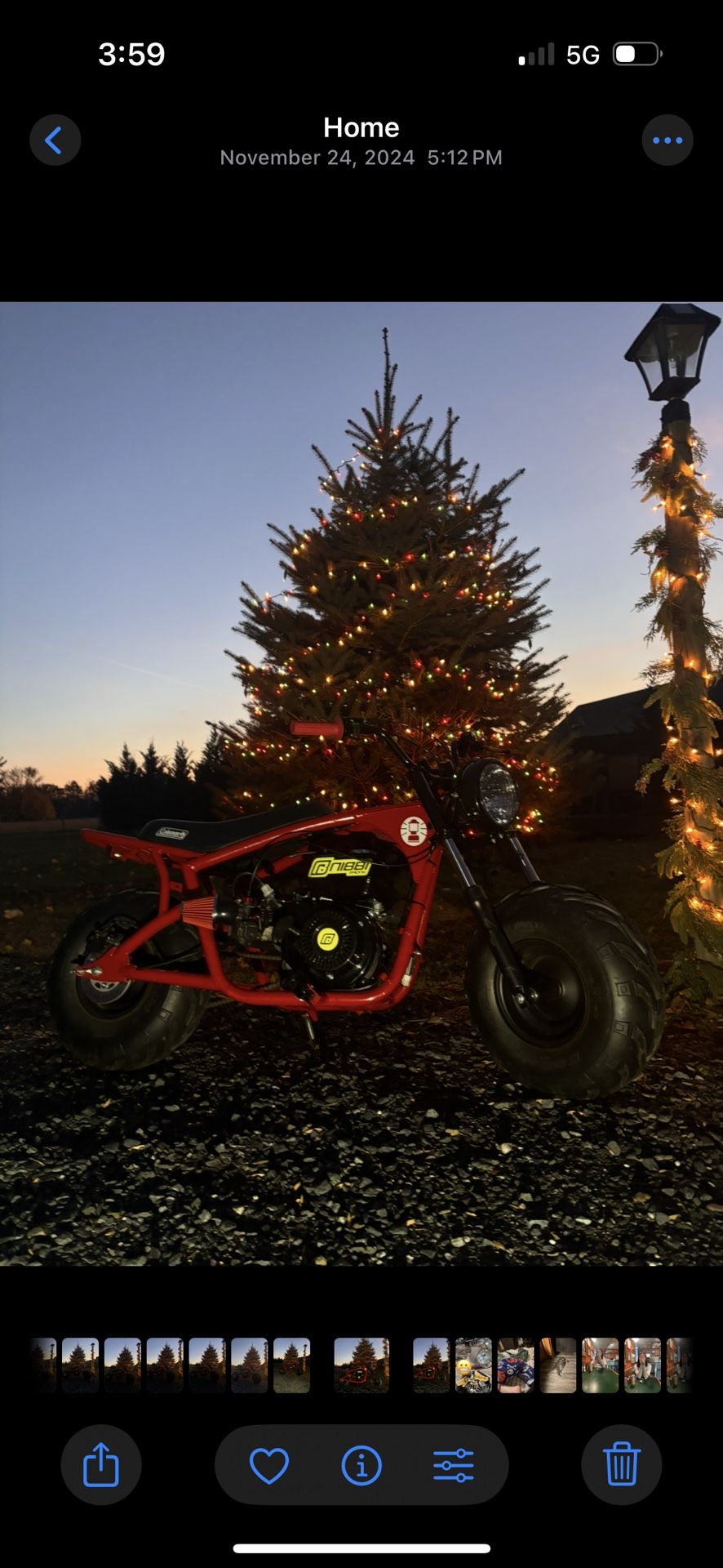 Coleman B200r Mini Bike