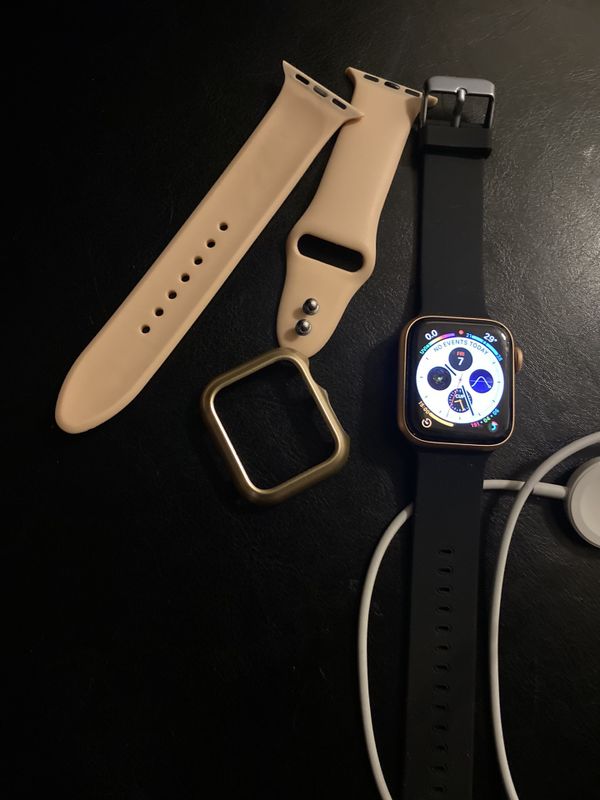 apple watch 4 rose gold strap
