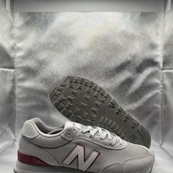 New balance 515 grey red