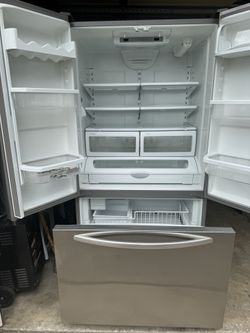 KitchenAid Stainless Steel Bottom Freezer French Doors Refrigerator Counter Depth Energy Star