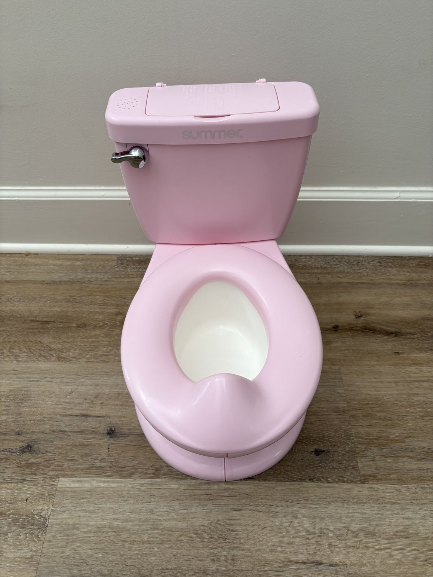 Pink Summer Porta Potty