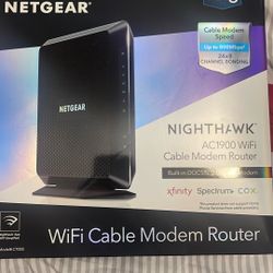 Netgear Nighthawk Ac 1900 Wi-Fi Cable Modem Router