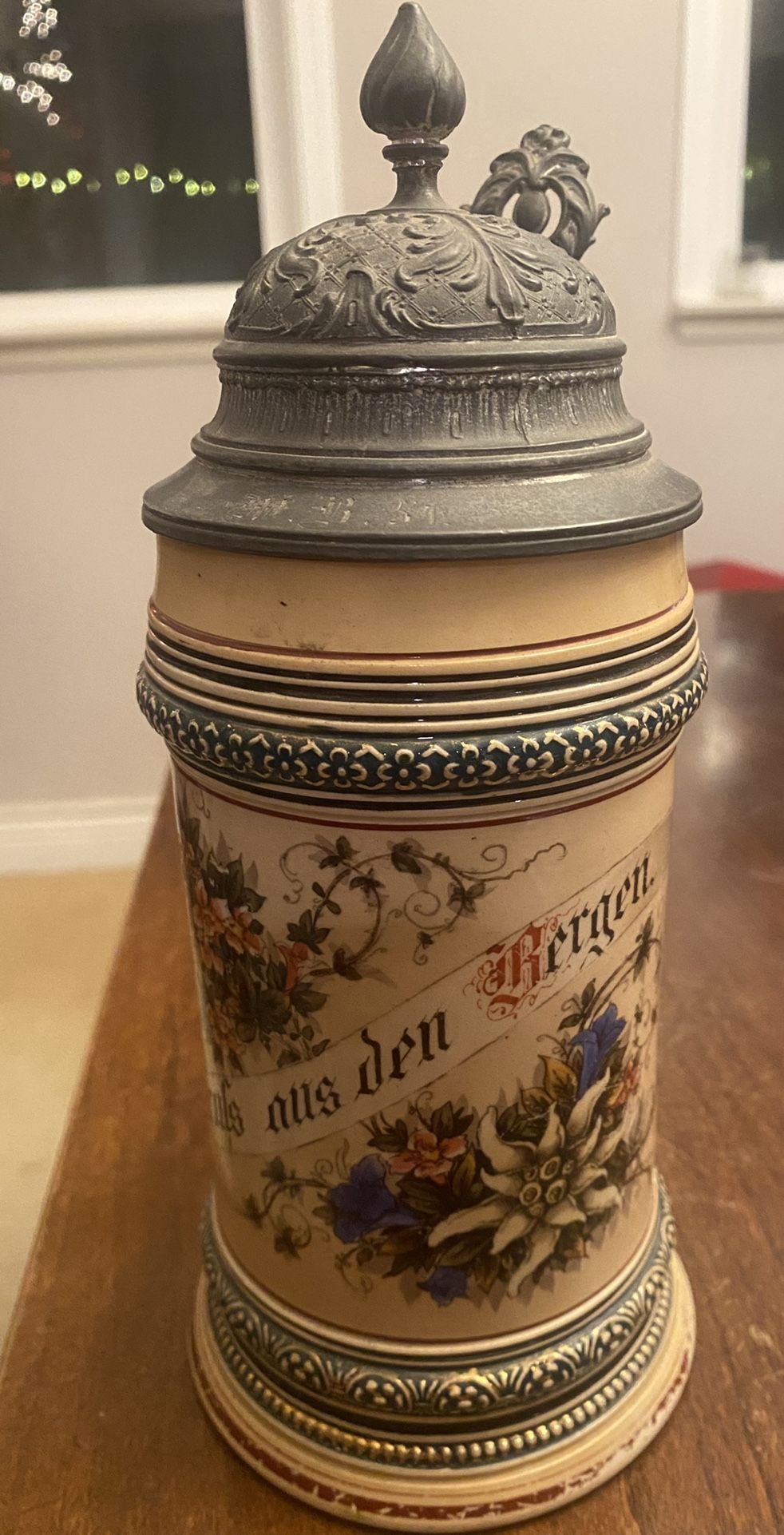 Vintage Or Antique German Beer Stein