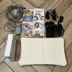 Wii Bundle with games, FIT and Nerf Sports