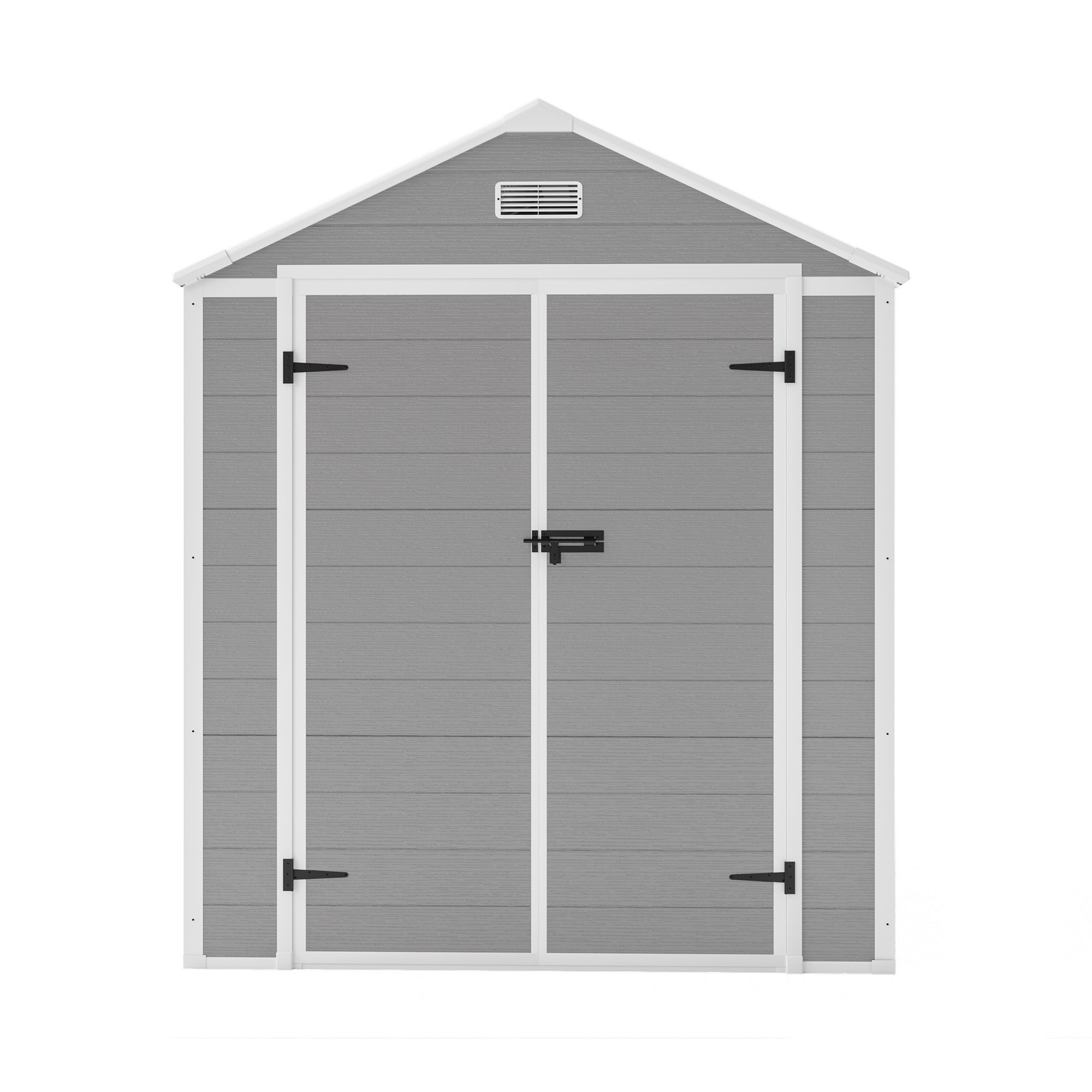 Campcraft 6*5ft resin storage shed,Plastic Garden Tool Outside Sheds,high quality pp material,strong structure,waterproof,rust and UV proof,large stor
