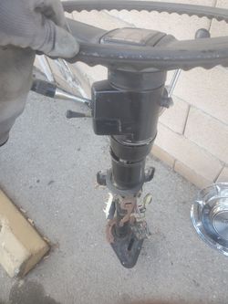 Chevy Truck tilt steering columb original no key gd condition