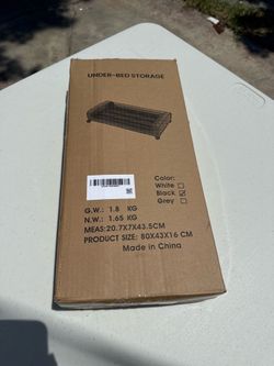 Under Bed Storage Container with Wheels