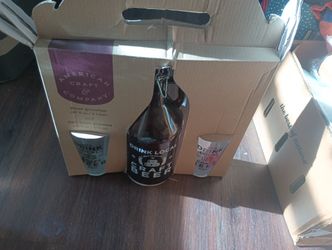 Glass Beer Gift