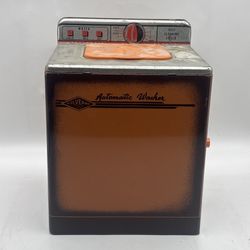 Wolverine - 1950’s Wolverine Tin Toy Automatic Washing Machine - RARE 10” Tall