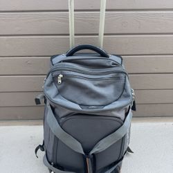 High Sierra Rolling Duffel Bag/ Backpack 