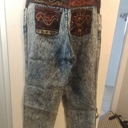 Retro Jeans and Jacket Set
