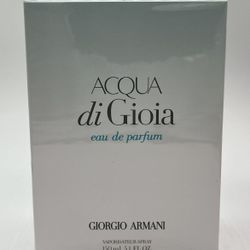 Acqua Di Gioia by Giorgio Armani EDP 5.1 oz 150 Ml New In Sealed Box *Authentic*