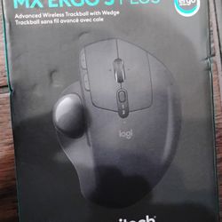 MX ERGO  S PLUS advanced Wireless Trackball With Wedge By Logitech 