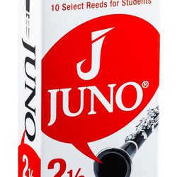 Juno by Vandoren Clarinet Reeds, 2.5 (10 Pack)

