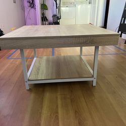 32” square coffee table