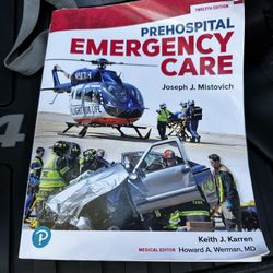Prehospital Emergency Care 12th Edition 