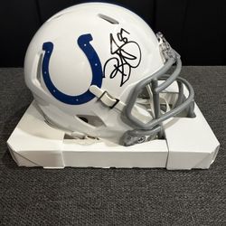 Reggie Wayne Signed Indianapolis Colts Mini 
