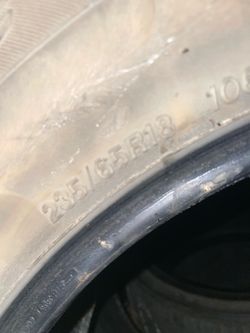 (2)235/65/18 used