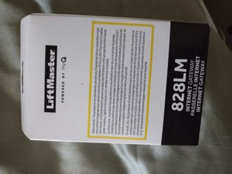 Liftmaster garage internet gateway 828LM  myQ