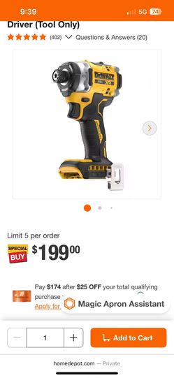 Dewalt Impact Driver/grease Gun
