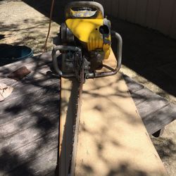 Vintage McCulloch Chain Saw Flying Goose