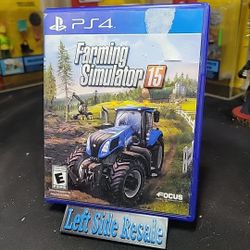 Farming Simulator 15 For  PlayStation 4 CIB