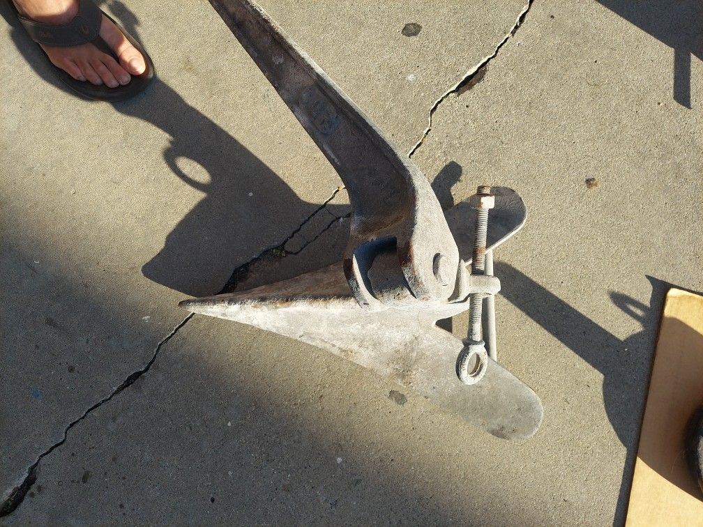 35 lb. CQR Anchor with Swivel