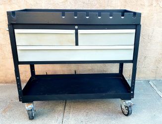 3 Drawer Rolling Utility/ Tool Cart
