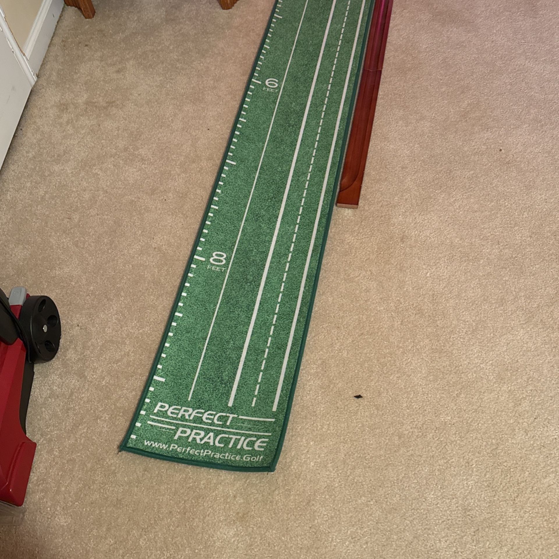 Dustin Johnson’s Perfect Practice Golf Putting Setup