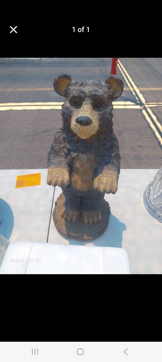 Tall Bear Sculpture