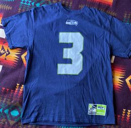 Seattle Seahawks Russell Wilson rare shirt jersey Large