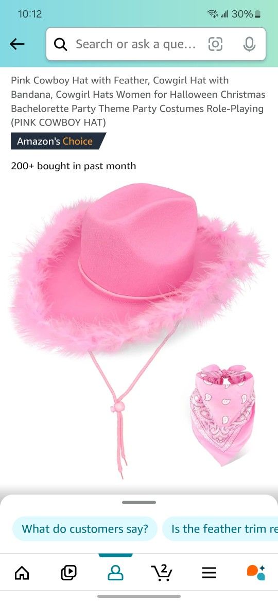 Pink Cowboy Hat
