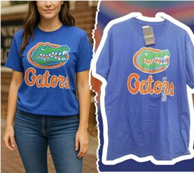 Fanatics Blue Gators women’s  T-Shirt UF Florida large tee NEW