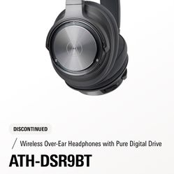 2 Pairs/ Audio-Technica Wireless Headphones. 