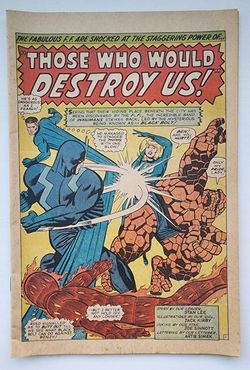 FANTASTIC FOUR #46 1966 1ST APPEARANCE of BLACK BOLT 🔥HOT KEY 🔑 