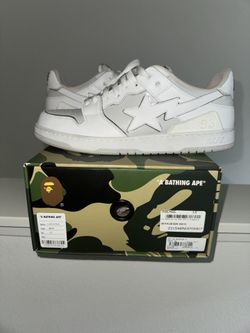 Bape Sk8 Sta M1 White Size 12
