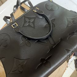 Louis Vuitton Giant Monogram Empreinte Onthego GM Tote