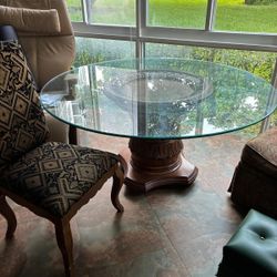 Glass Table - Dining Room Table