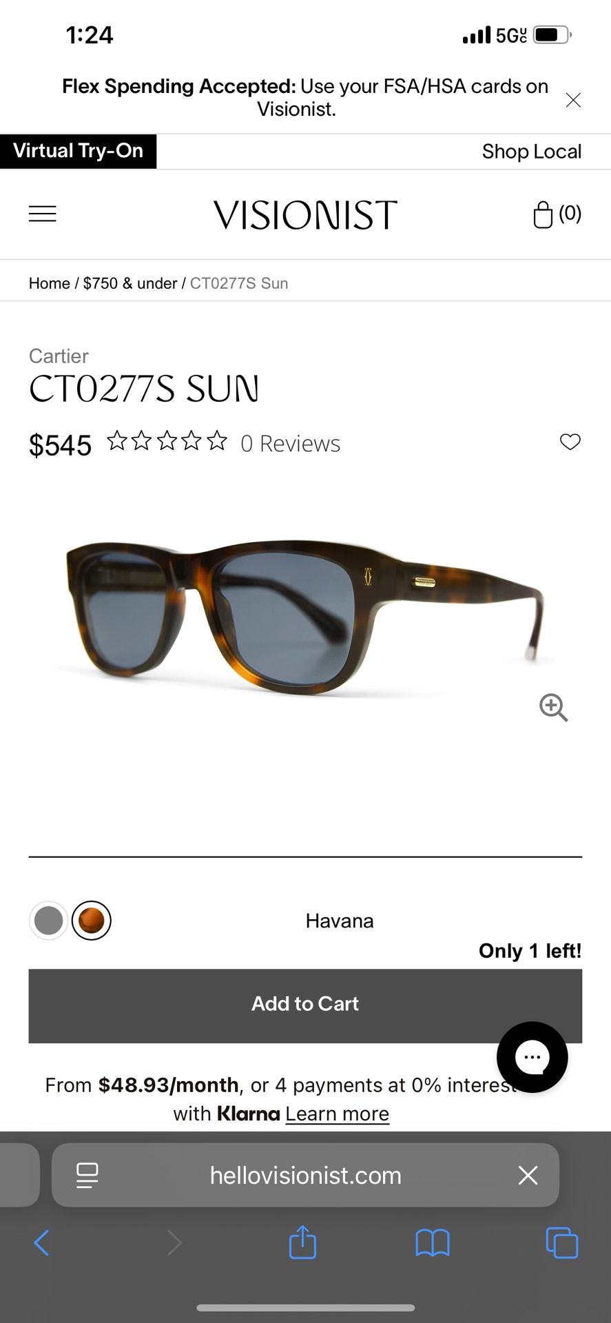 Cartier Sunglasses