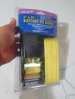 brandNEW RATCHET TIE DOWN 2" x 20'