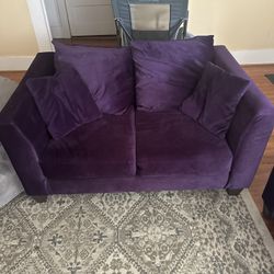 Purple Couch Set