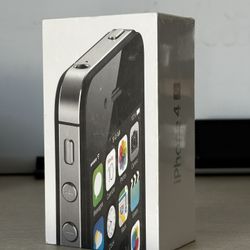 IPhone 4S BRAND NEW. Factory sealed. 8gb Black
