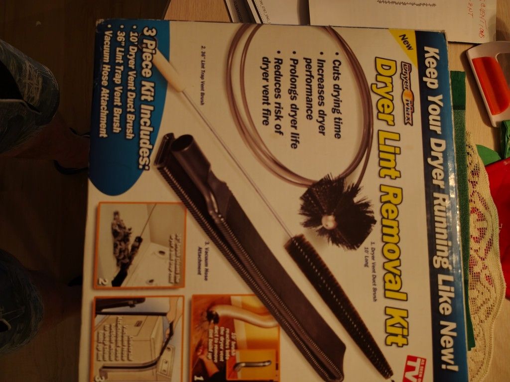 DRYER LINT REMOVAL KIT