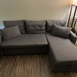 Grey Pull Out Couch