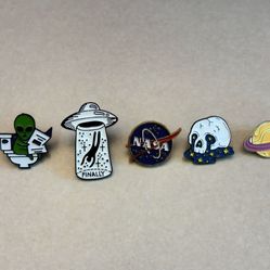 Astronaut pins