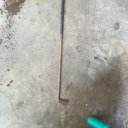 Antiquew Wright ditson accurate mid iron st Andrews hickory wood Wooden golf club
