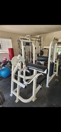 Life Fitness bicep curl