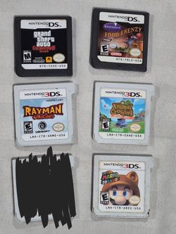 Nintendo 3DS Game Cartridges
