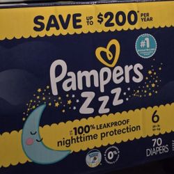 Pampers Size 6