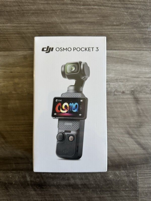 DJI Osmo Pocket 3-Axis Stabilizer and 4K Handheld Camera